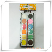 Цветастые Выдвиженческие твердые-сухие акварельные краски Набор для подарка Промотирования (OI33009)